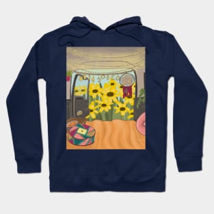 Camper Van Life - Sunflowers Hoodie